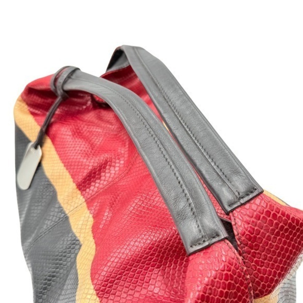 Furla Genuine Leather Python Embossed Hobo Should… - image 6